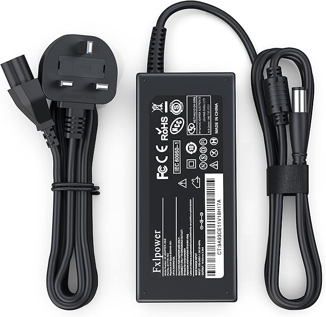 65W Laptop Charger for DELL Latitude, Laptop Charger Adapter for DELL E6420 E7470 E5250 E5270 E5440 E5450 E5470 E5540 E5550 E5570 E6440 E6540 E7240 E7270 E7440 7400 5511 5070 3551