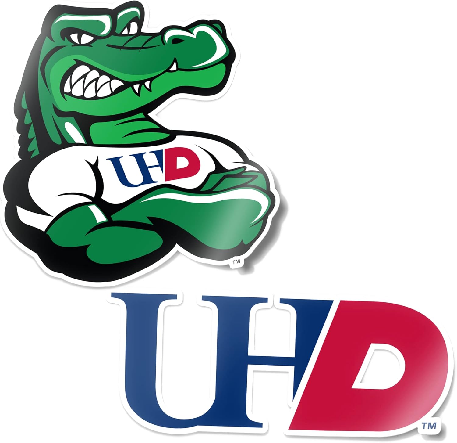 Amazon.com: Desert Cactus University of Houston Downtown Sticker Gators ...