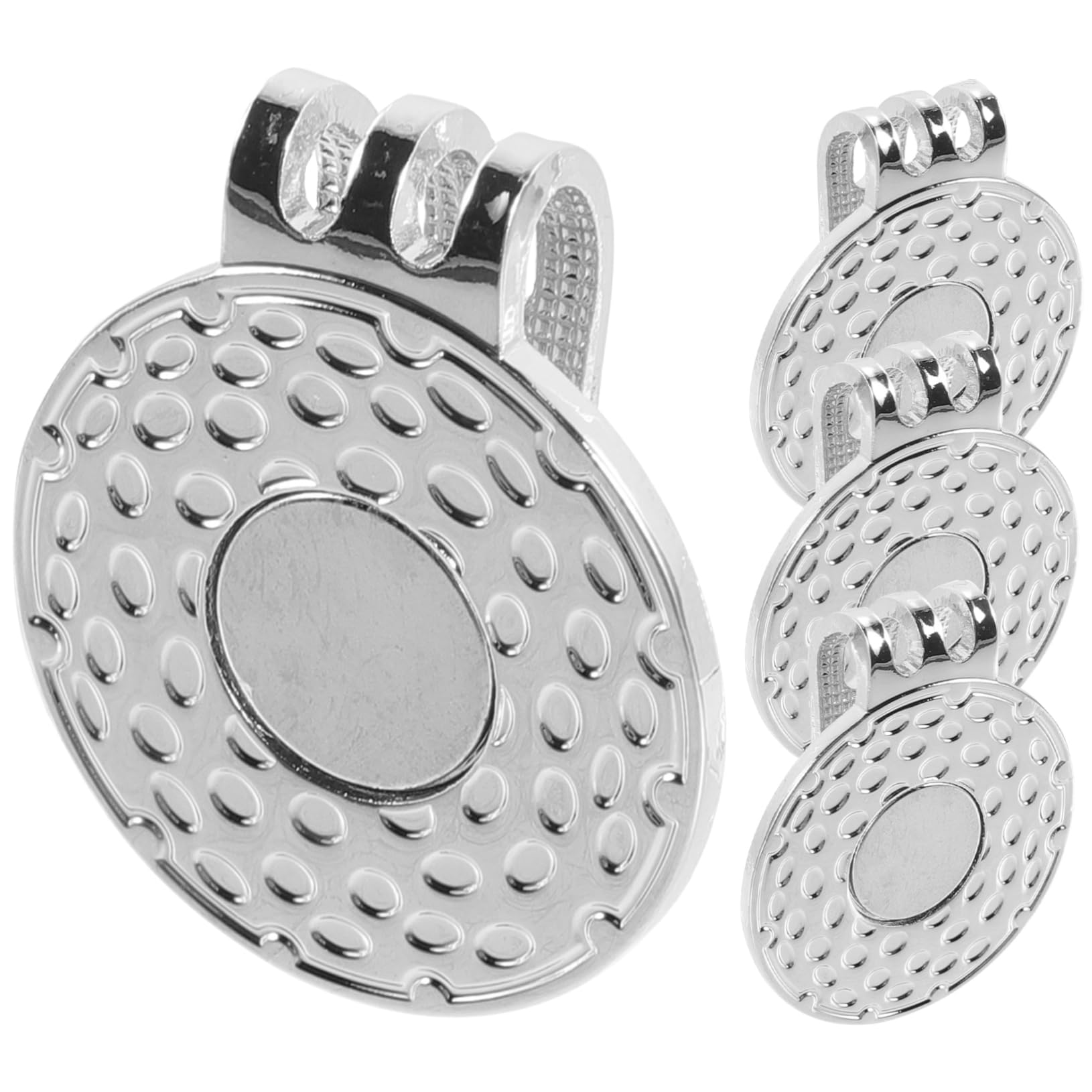 UPKOCH Golfballmarkierung Ballmarker Hutclip Golfmarker Kappenclip Golfmarker Golf Golfhut Golfzubehör Hutclips Ballmarker Beständige Golfmarker Eisen