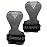 Cobra Grips PRO Weight Lifting Gloves Heavy Duty Straps Alternative Power Lifting Hooks Best for Deadlifts Adjustable Neoprene Padded Wrist Wraps Support Bodybuilding (PRO Gray Rubber)