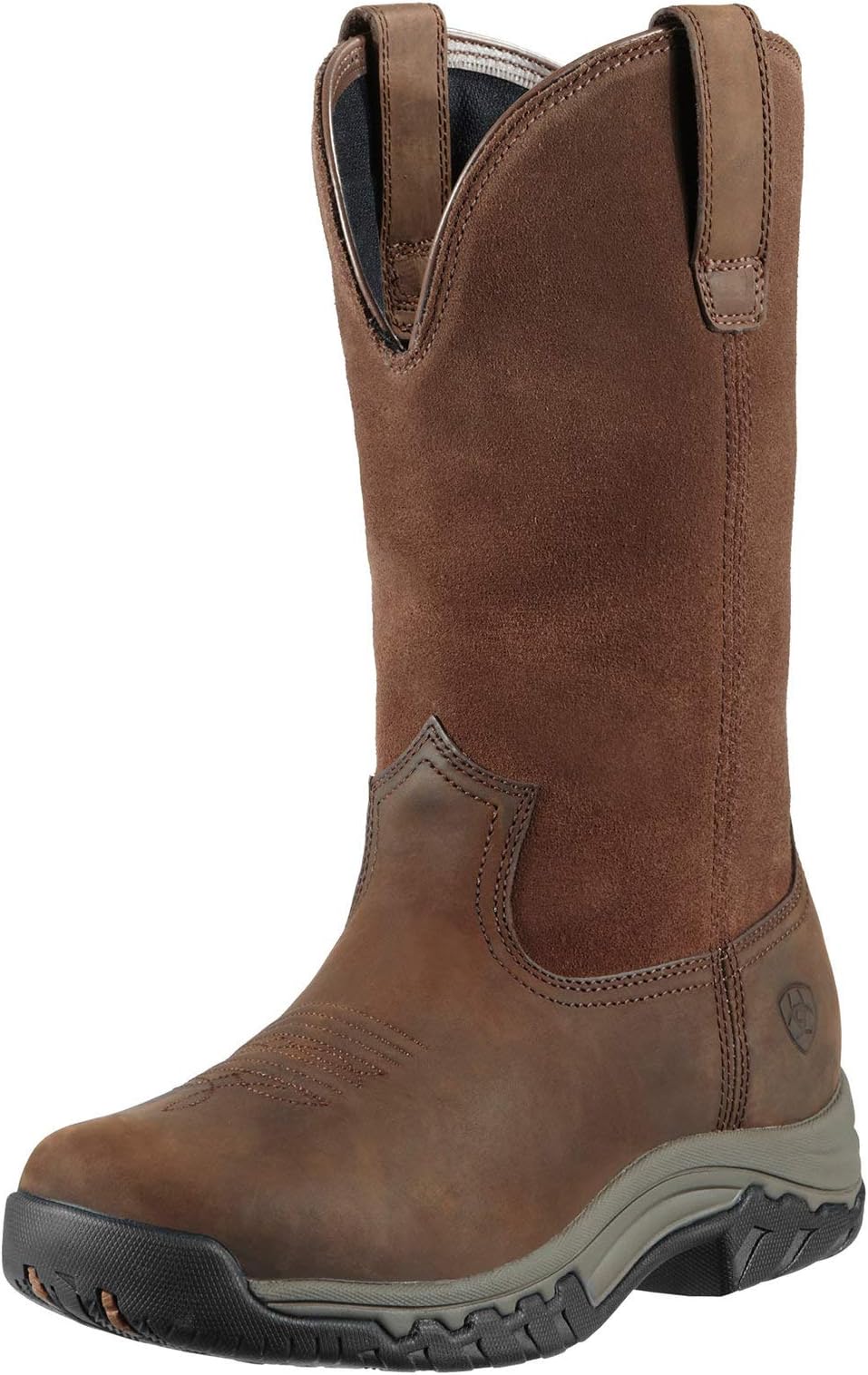 Terrain Pull-On Waterproof Boots - Women’s Western Leather Work Boot