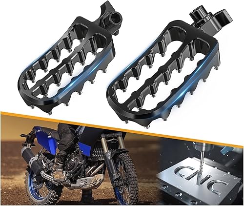 Miniatura 4 de Compatible con Tenere 700 XTZ 700 XTZ700 2019-2023 Reposapiés forjado para motocicleta Tenere 700 Pedal Tenere 700 (Talla azul)