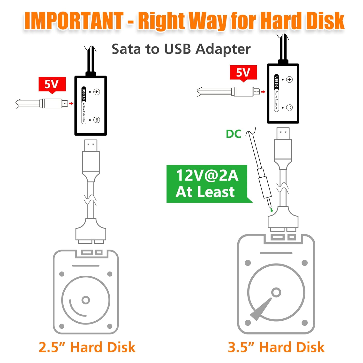 AGVEE 100ft / 30m USB 3.0 Active Extension Cable, USB3.0 Male to Female Extender Repeater Ultra Extra Long Signal Booster Cord for 2.5" 3.5" Hard Drive, Flash Driver, Mouse Keyboard, Printer, Gray