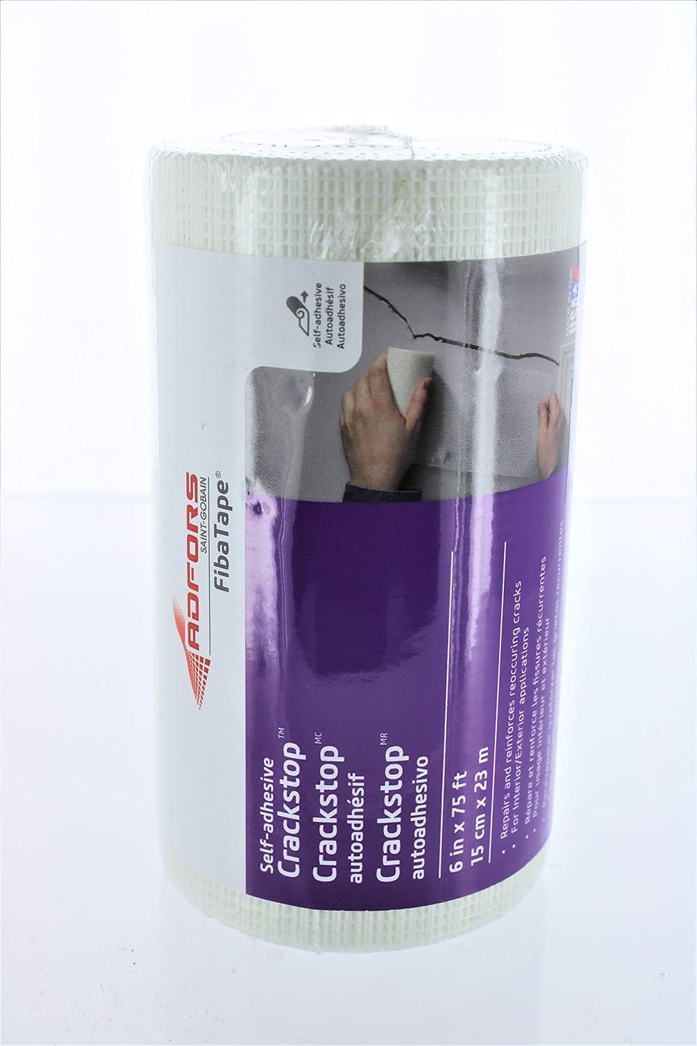 FibaTape FDW6568U Glass Mesh 6 inches by 75Feet Wall Repair Fabric