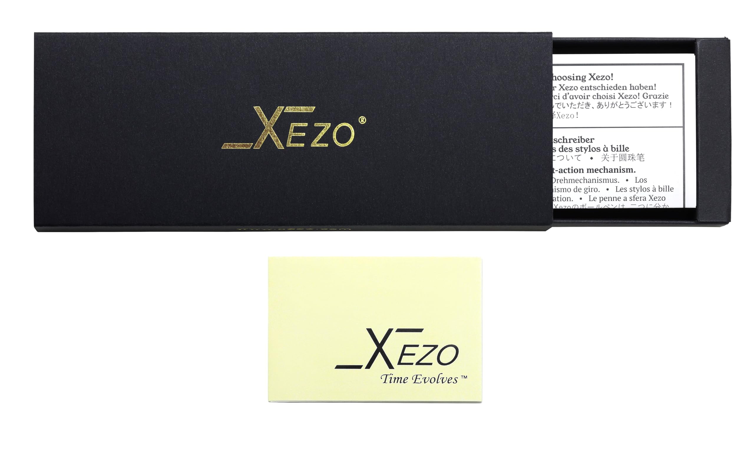 Xezo Speed Master Twist Action Medium Ballpoint Pen. Matte Aqua Green with Tahitian Black Mother of Pearl. Chrome Plated. Lightweight Brass Body. No Two Alike - Image 3