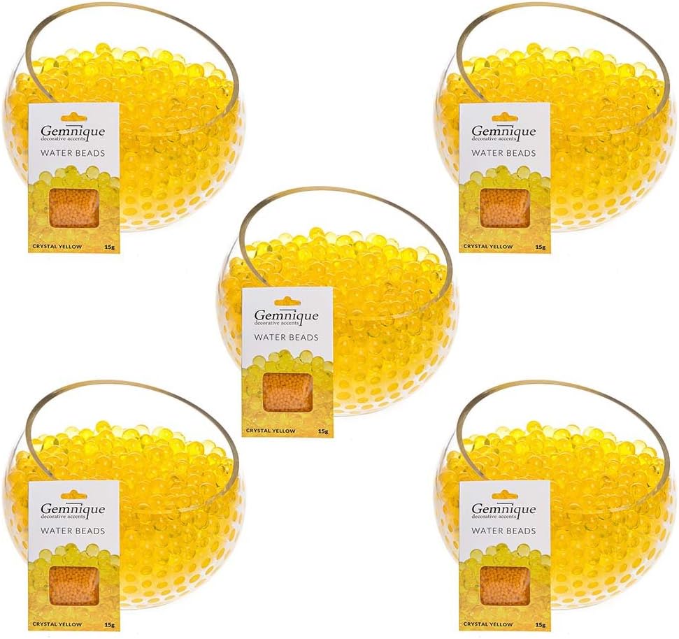 Gemnique Water Beads - Value Pack (Crystal Yellow)