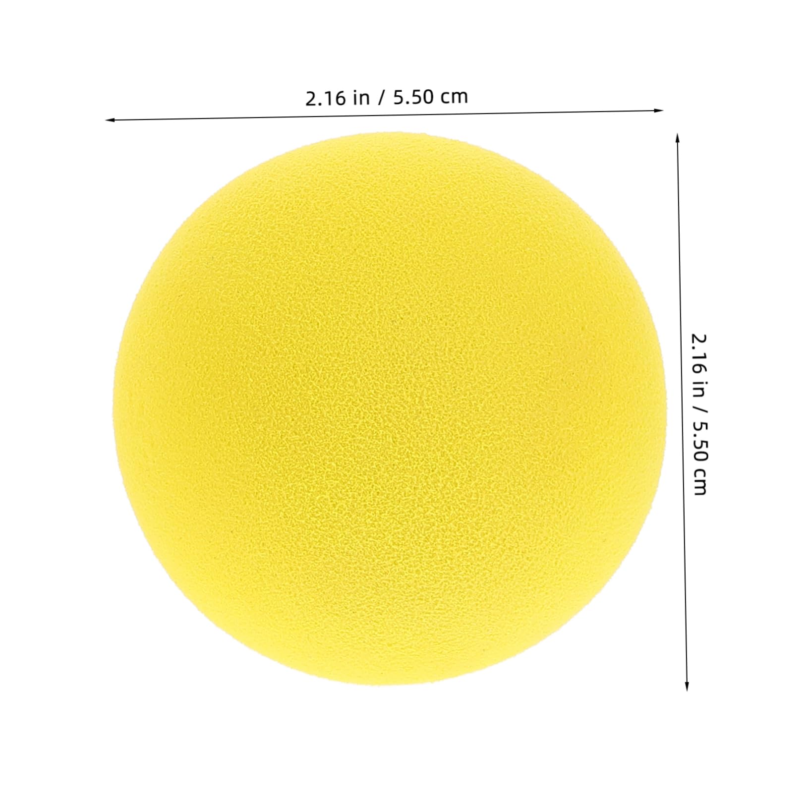 Kisangel 5pcs Eva Sponge Baseballs for Soft Balls for Throwing Hitting Practice Training Sized for Elementary School Activities Reliable Sports Equipment