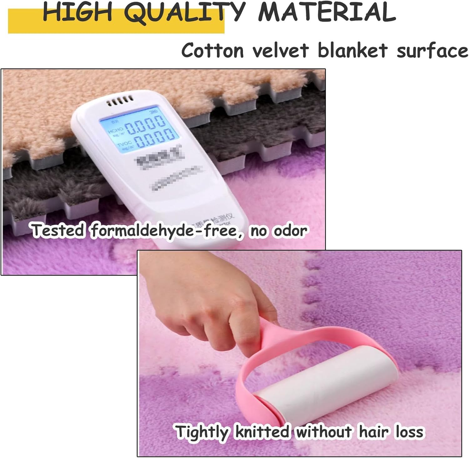 インターロッキングカーペット インターロッキングフォームスクエアパズルマット、実践能力の訓練に使用、12x12x0.4インチ厚のプラ