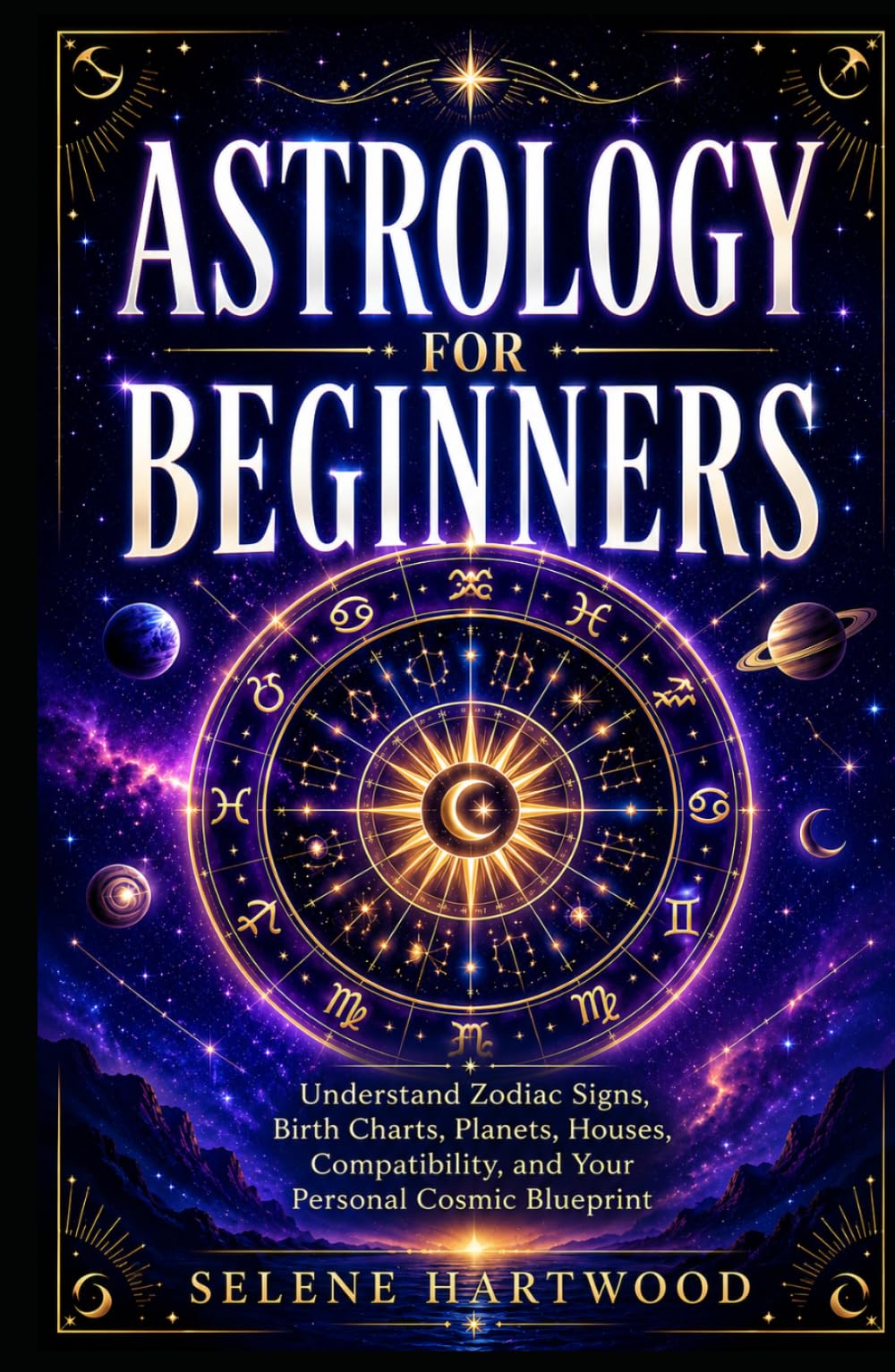 Astrology for Beginners: Understand Zodiac Signs, Birth Charts, Planets, Houses, Compatibility, and Your Personal Cosmic Blueprint (Mystic Wisdom for Beginners)