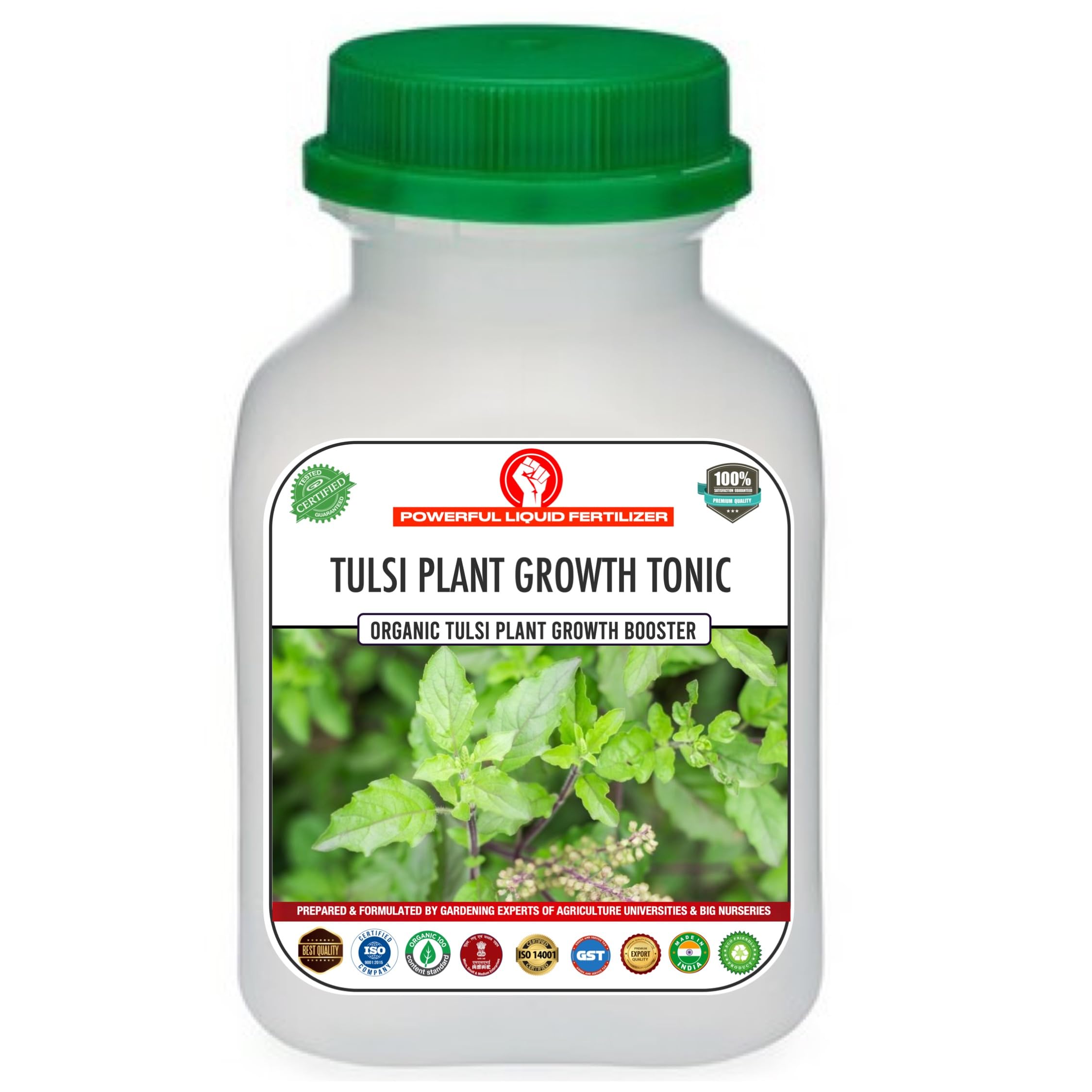 Erwon® Tulsi Plant Growth Tonic Organic Liquid Fertilizer for More Maximising and Bigger Plant (250 ml)-image-11