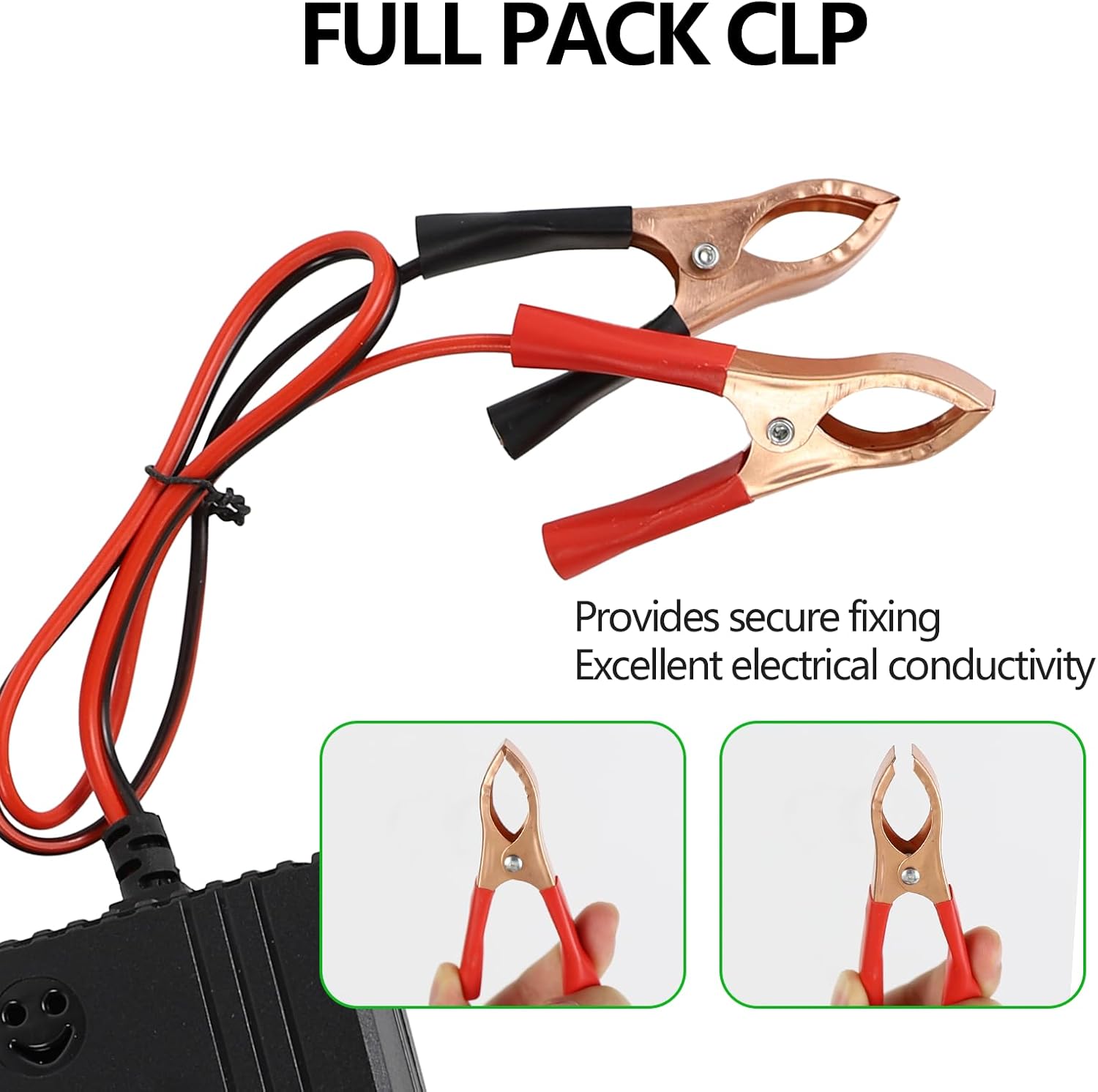 12V Car Battery Charger Maintainer, Smart Trickle Charger