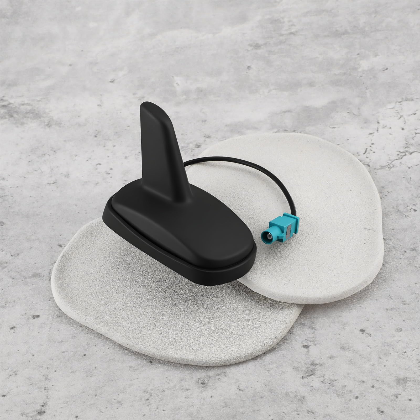 Antenna sul Tetto per Veicolo 6,3x5,2x8,2cm Compatibile con VW Golf 5 6 Compatibile con Passat
