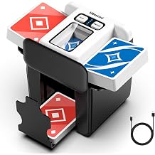 UBeesize Automatic Card Shuffler 4 Deck, Rechargeable Card Shuffler Machine