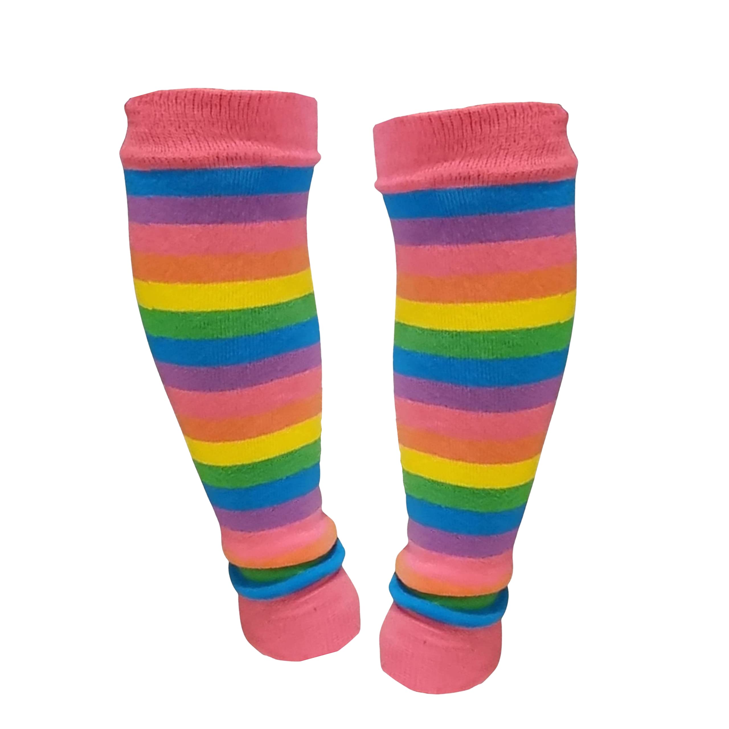 Baby Kids Boys Girls Rainbow Stripe Leg Warmers Age 6 months up to 5 years old