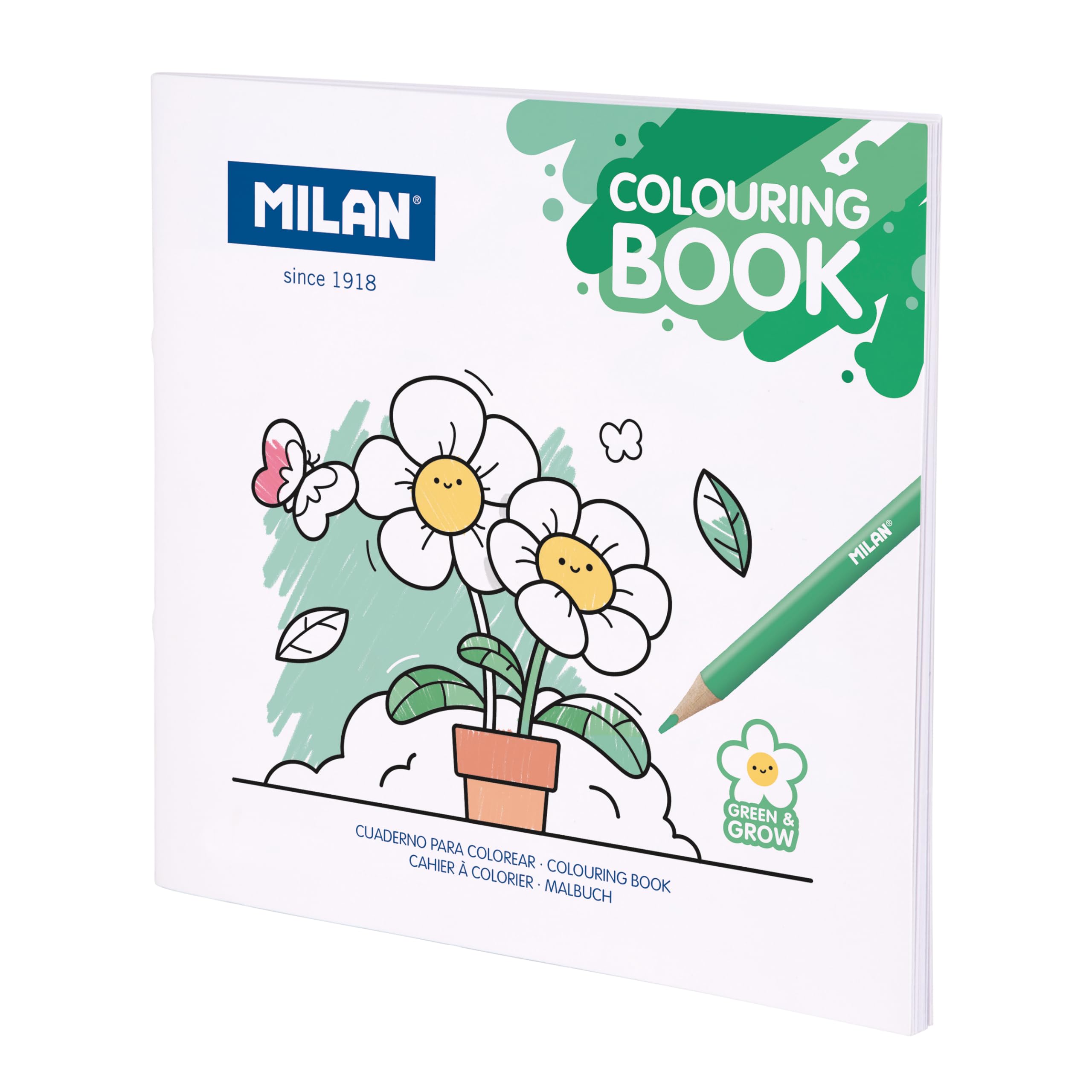 MILAN® Colouring book 'Green & grow'