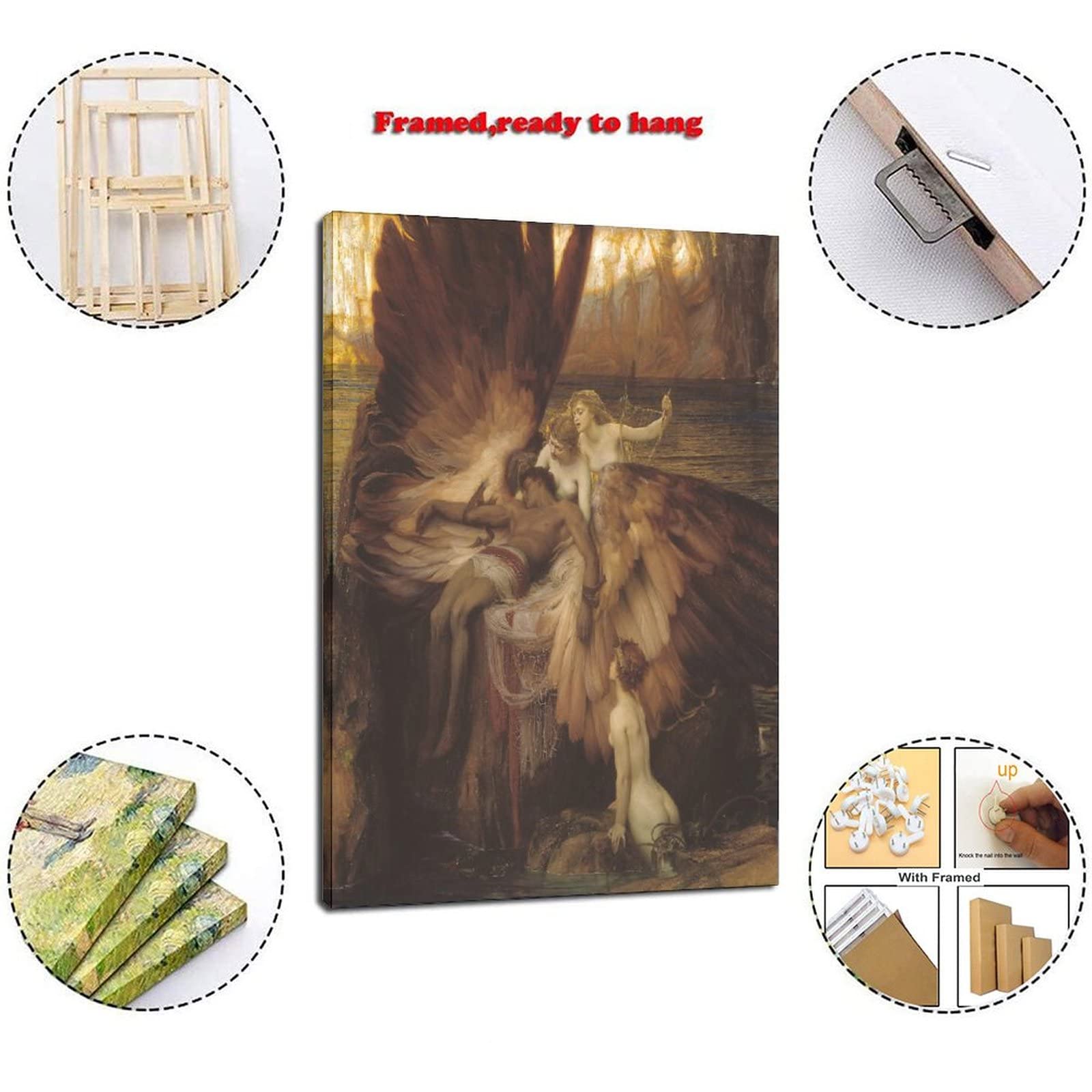 Amazon.com: 11 Masterpieces by Herbert James Draper - The Lament