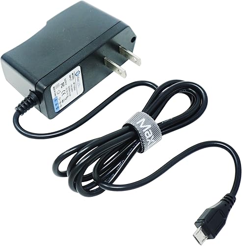 Miniatura 2 de MaxLLTo Cable de alimentación negro extra largo de 6 pies, adaptador de corriente alterna, cargador de pared para Garmin GPS Dezl 770 LMTHD 760 LM/T