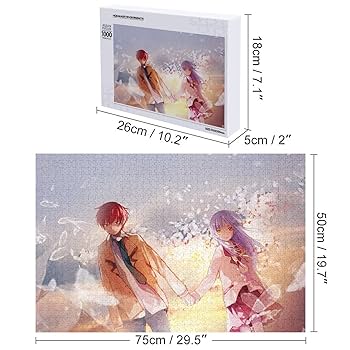 ジグソーパズル完成品　エンジェルアイズ Amazon.co.jp: ジグソーパズル 立華奏 音無結弦 AngelBeats! 300