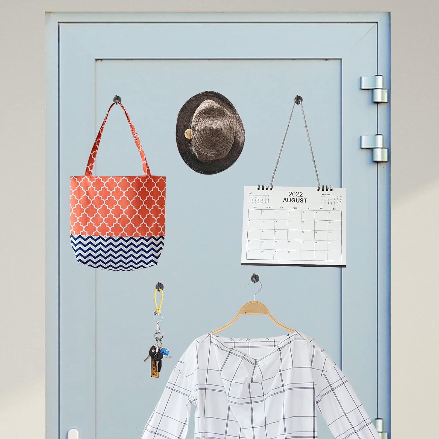 VNDUEEY 10 Pack Black Magnetic Hooks, 22Lbs Neodymium Cruise Magnetic Hook Heavy Duty, Strong Magnet Hooks for Hanging, Fridge Magnets with Hooks for Kitchen, Workplace, Office and Garage : Industrial & Scientific