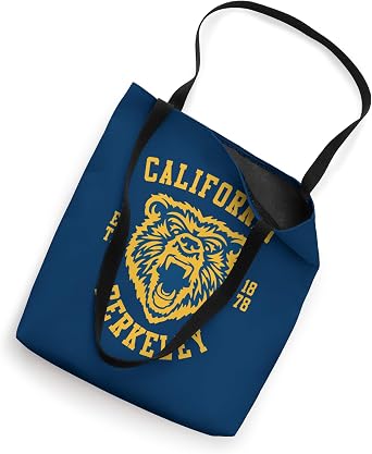 Berkeley California Vintage Athletic Grizzly Bear Tote Bag