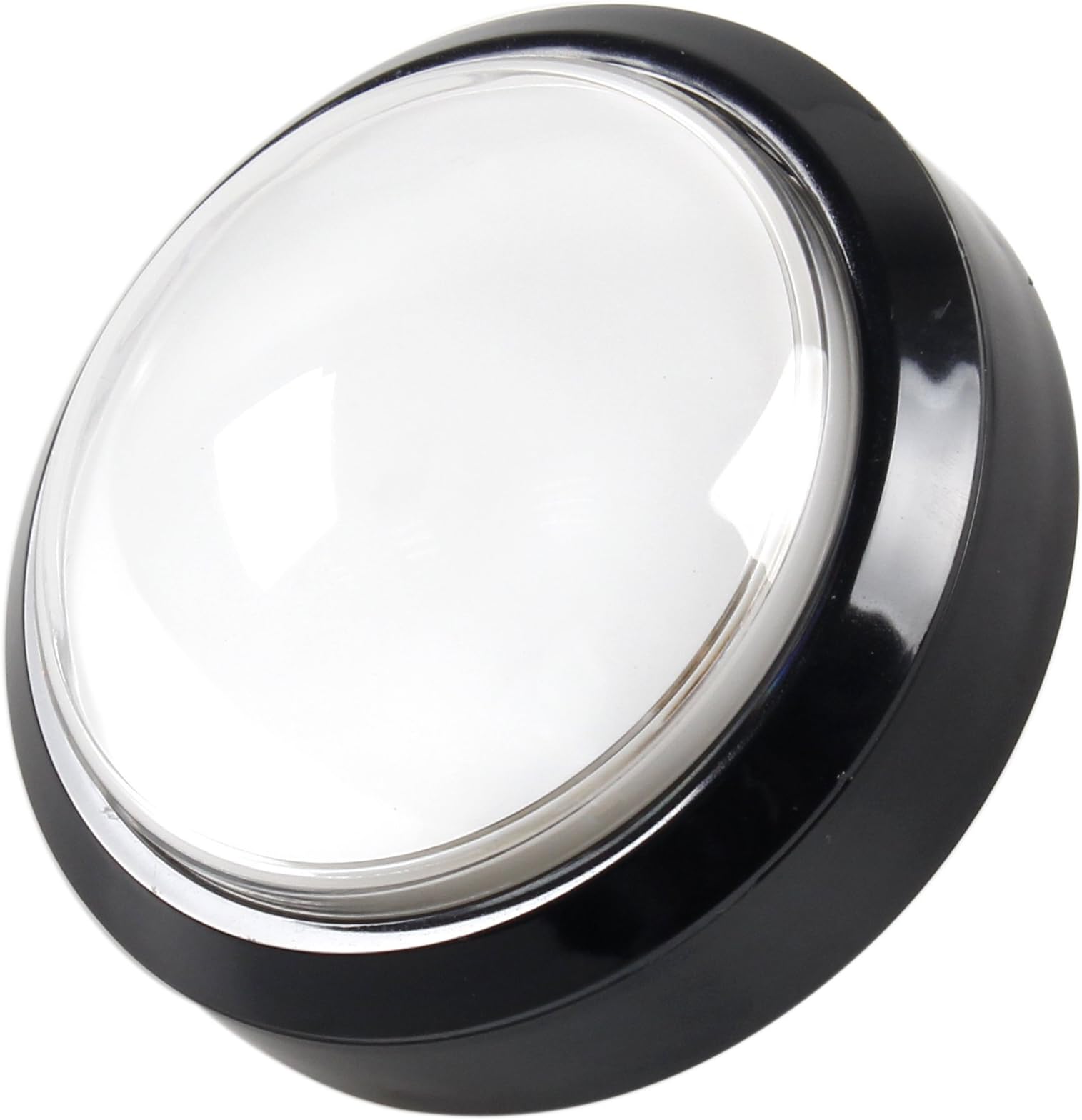 EG STARTS 4 Inch 100mm Big Dome 12V LED Illuminated Push Buttons With Microswitch For Arcade Machine Video Games Parts (White)