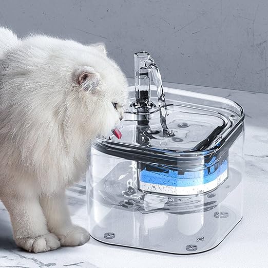 Amazon Co Jp 猫浄水器自動循環流動水知能誘導ペット浄水器恒温加熱透明犬水椀 ホーム キッチン Amazon Co Jp 猫浄水器自動循環流動水知能誘導ペット浄水器恒温加熱透明犬水椀 ホーム キッチン