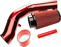 Vista 5 de Kit de admisión de aire frío 6.0 compatible con motores Ford F250 F350 Excursion 2003-2007 6.0L