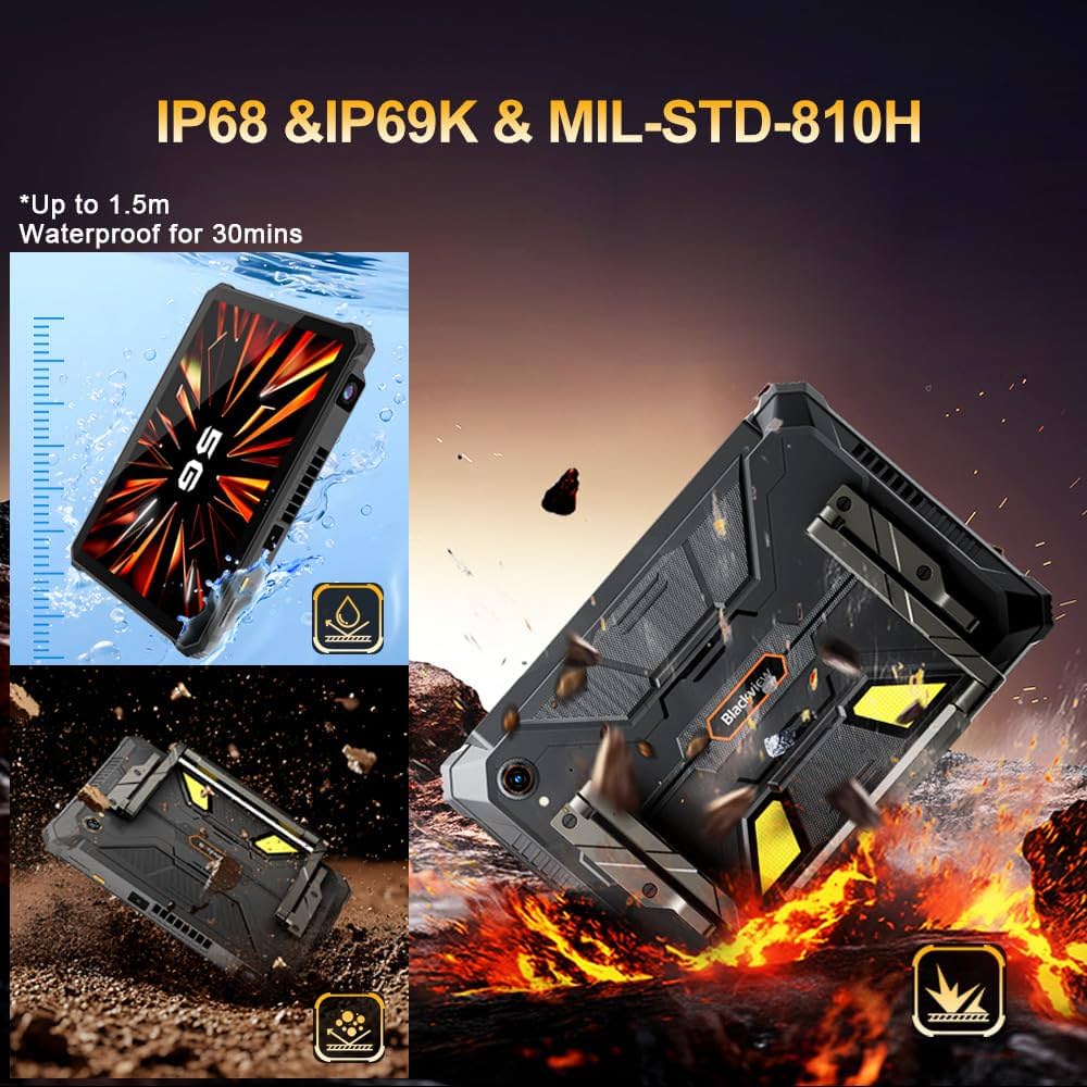 Amazon.com : Blackview Active 12 PRO 5G Projector Tablet, Android