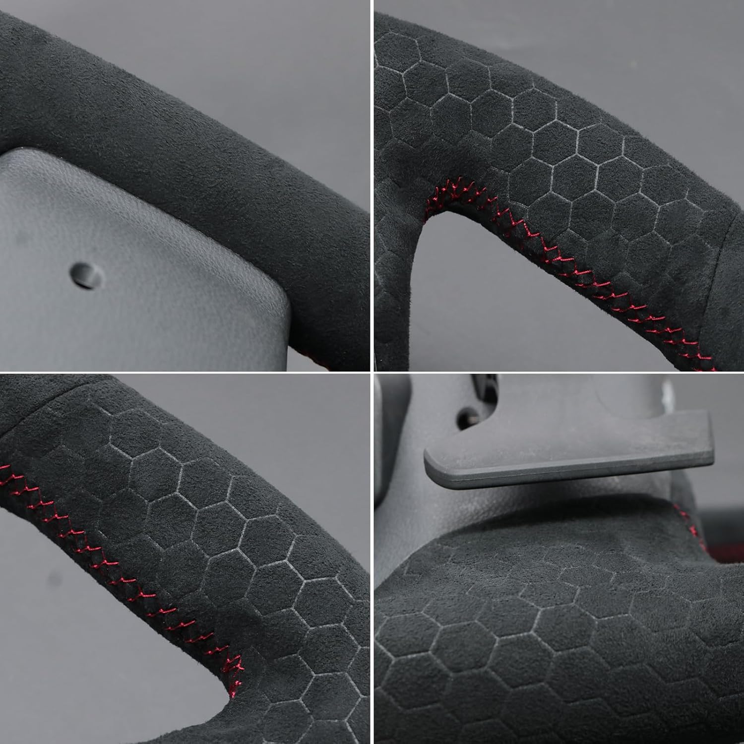 MEWANT DIY Stitching Steering Wheel Cover Wrap for Subaru WRX 2022-2024 Steering Wheel Accessories for Subaru WRX 2022-2024