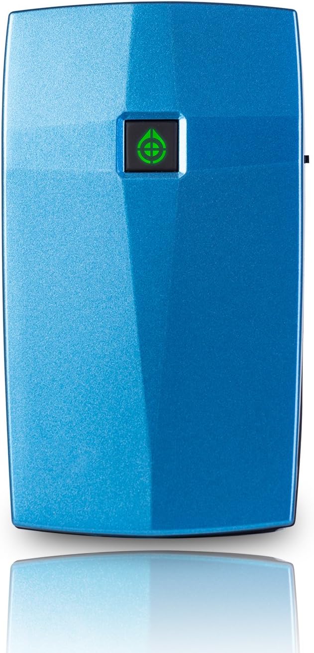 On-Demand Personal GPS Locator Location Real-time Tracker GSM Tracking for Children Seniors Vehicles Personal Belongings - Blue