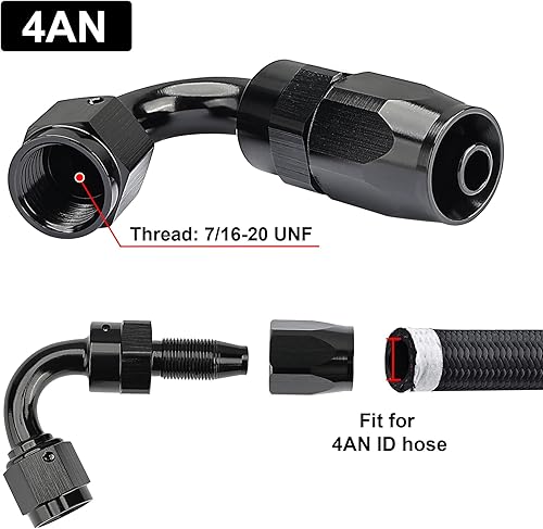 Miniatura 18 de EVIL ENERGY - Adaptador de manguera giratoria, color negro