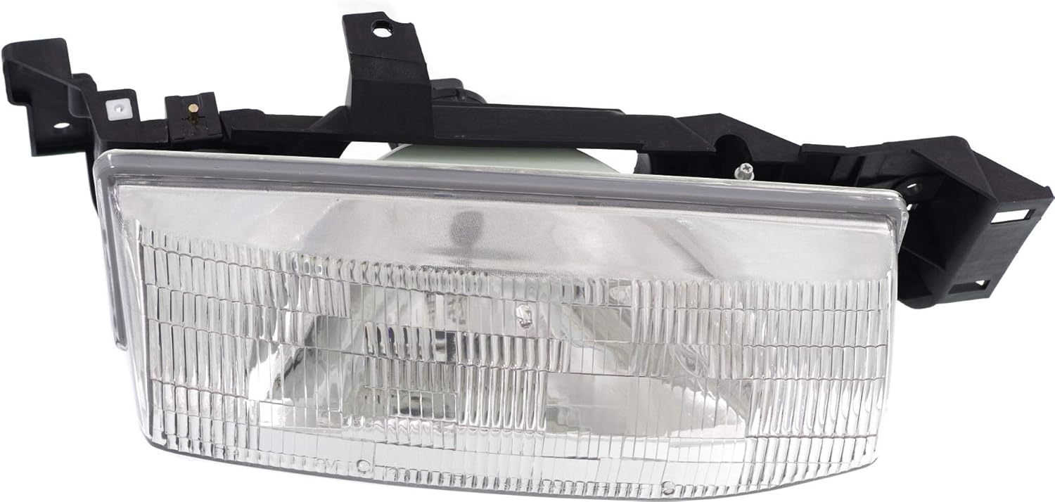 Evan Fischer Passenger Side Headlight for Ford Escort 1991-1996 Halogen With bulb(s) Fits Base, GT, LX, LX Sport, LX-E & Sport Replaces # F1CZ13008A