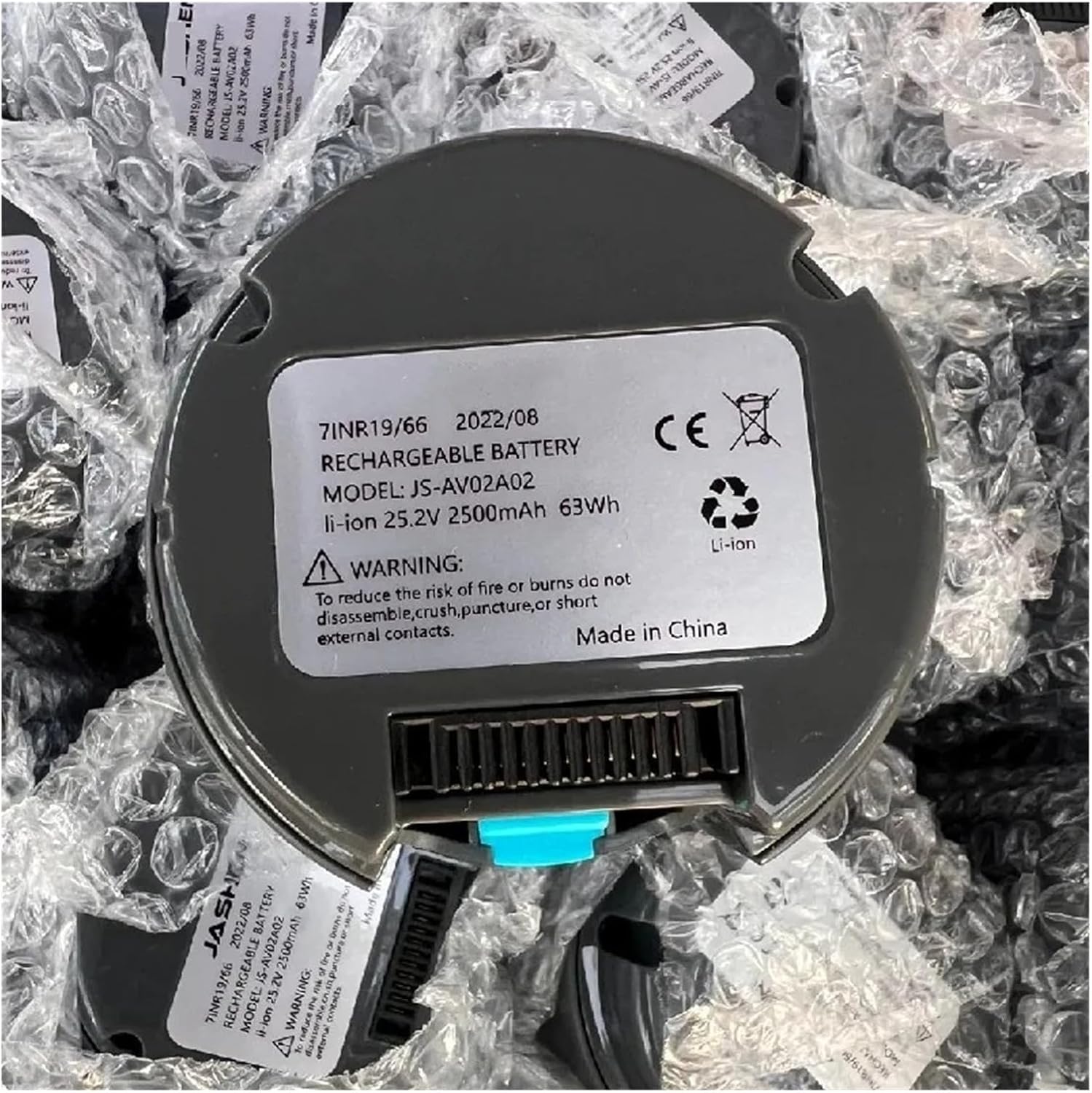 JASHEN JS-AV02A02 Handheld Vacuum Cleaner with Purple Battery