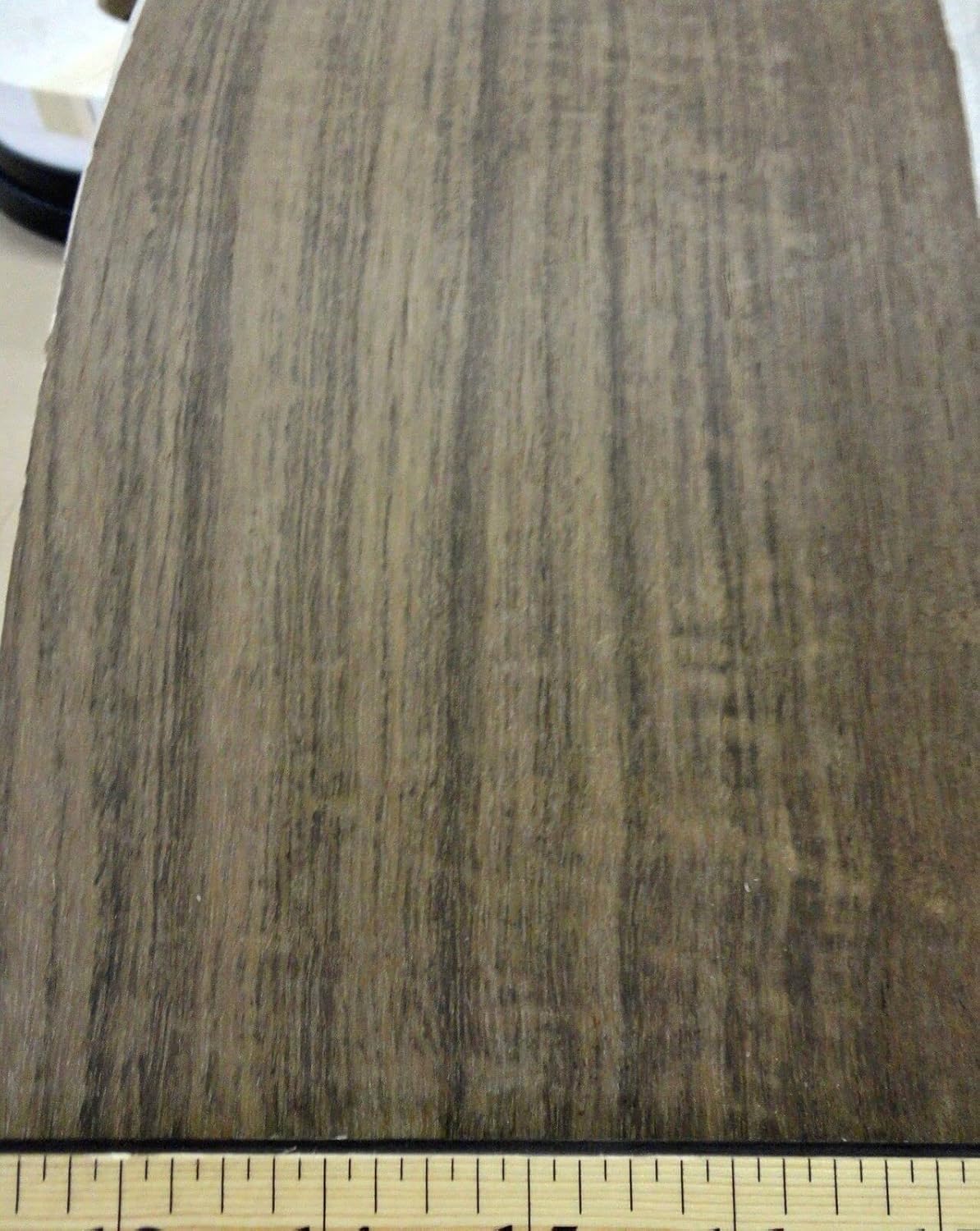 Laurel East Indian Wood Veneer 5.5" x 120" roll on Fleece Back with no Adhesive