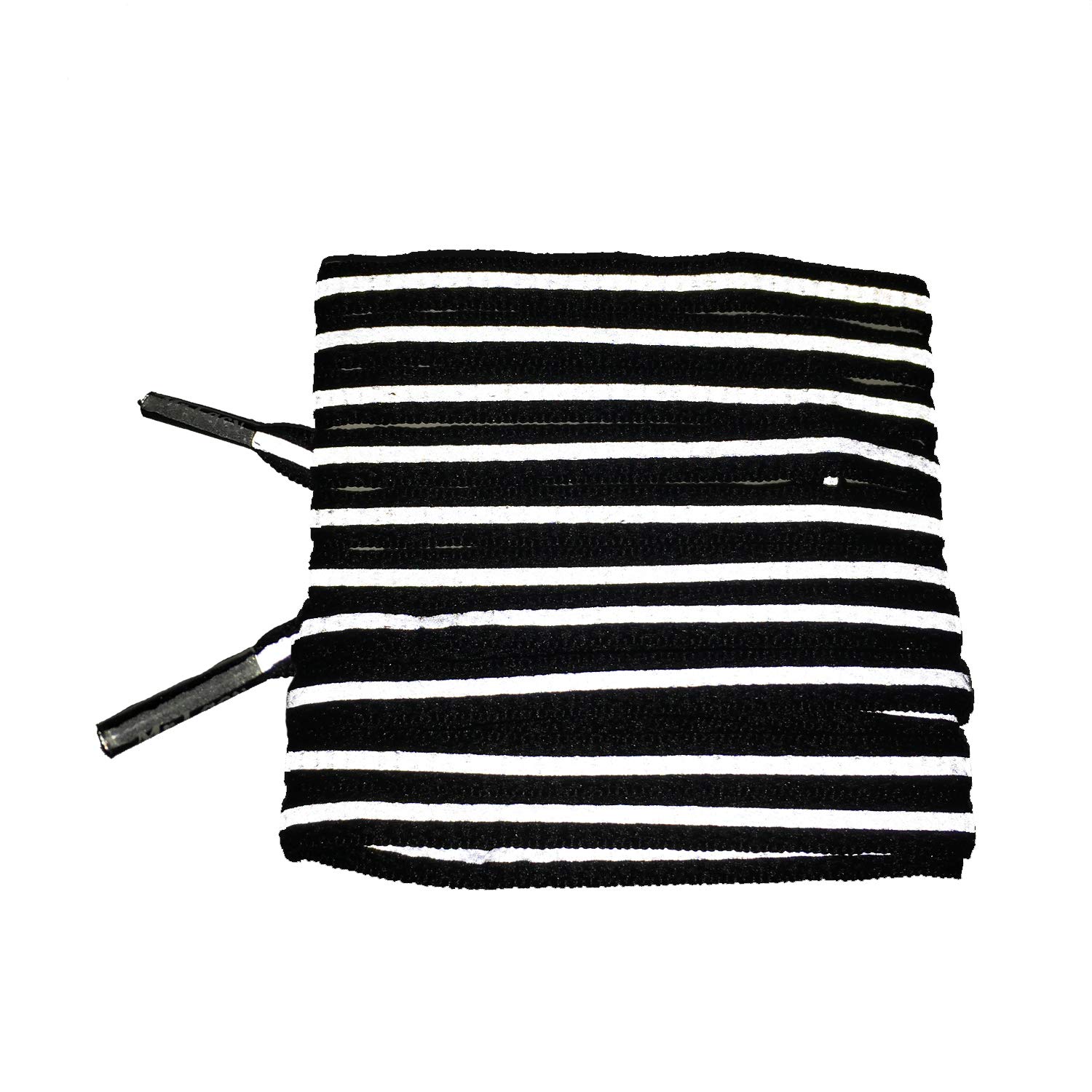 Mr LacyBlack Refective Runnies Shoelaces