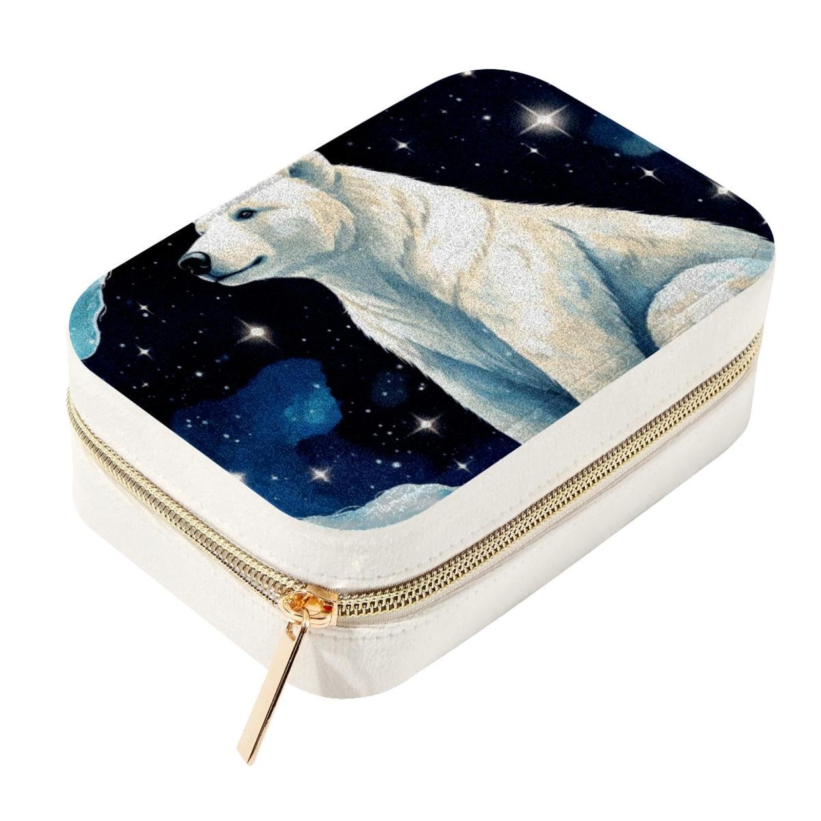 Boîte à bijoux pour voyage et organiseur portable compact pour les vacances des filles