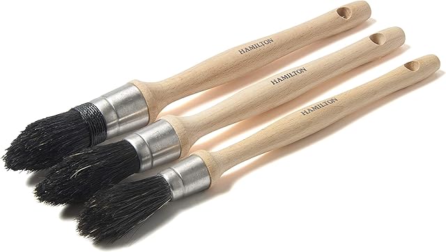 Hamilton Prestige Pure Bristle Sash Paint Brush | Pack of 3
