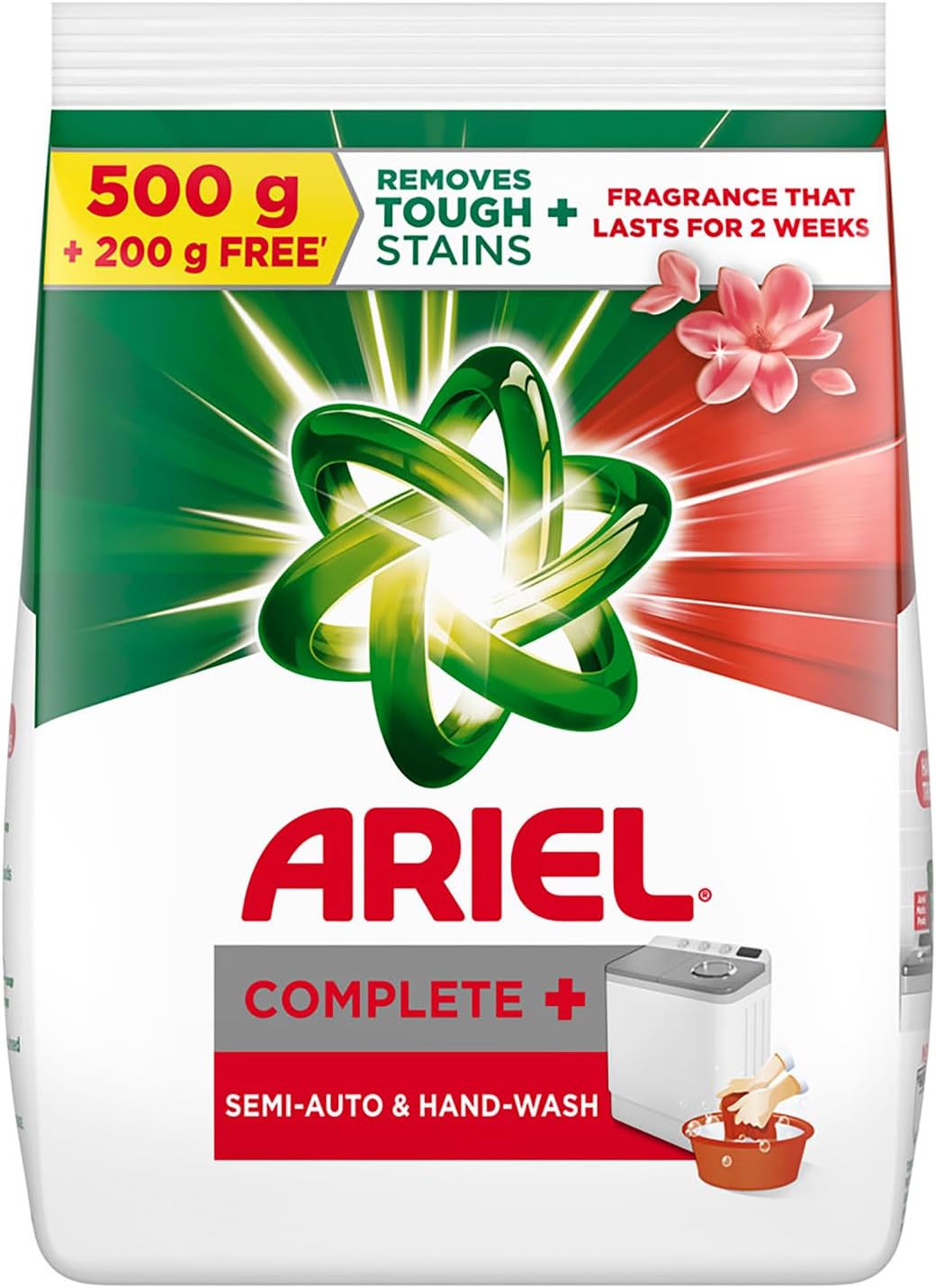 Ariel Complete Detergent Washing Powder - 500 g - India