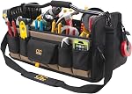 Custom Leathercraft 1579 20-Inch Open-Top Soft Sided Tool Box