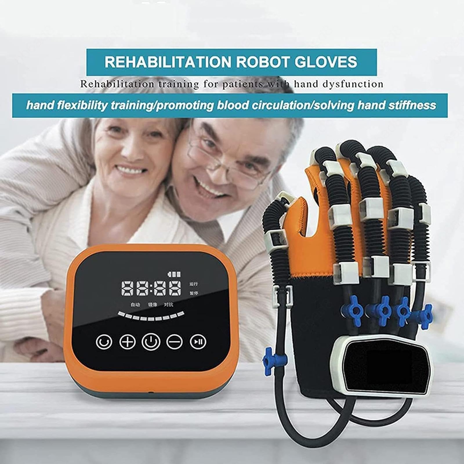 Disabilità Aids Riabilitazione Attrezzature Recupero Funzione Mano Emiplegia Ictus Aiutare Paziente con Disfunzione Mano a Svolgere Autonomamente La Riabilitazione,Right-L