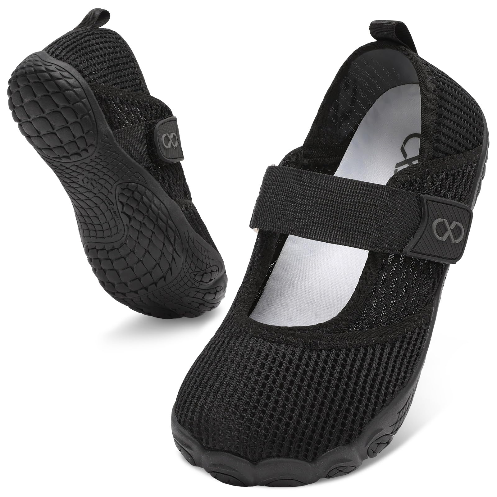 Water Shoes for Women Wide Toe Minimalist Barefoot Quick-Dry for Beach Swim Pool Surf Yoga Womens Adjustable Walking Shoes