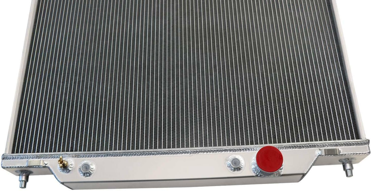 ALLOYWORKS 3 Row All Aluminum Radiator for 2005 2006 2007 FORD F250 F350 F450 F550 Truck 6.0L 6.8L SUPER DUTY