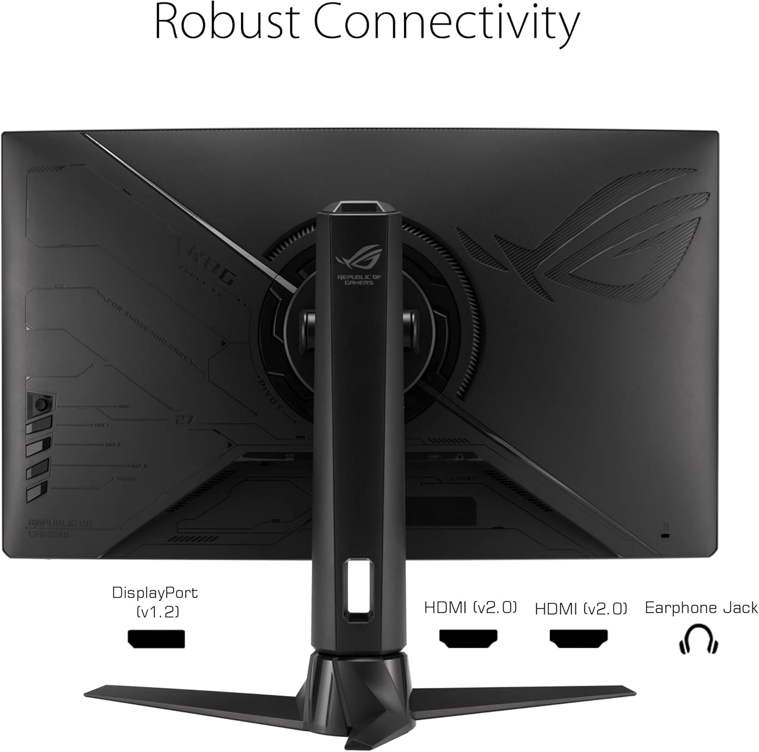 ASUS ROG Strix XG27AQV Monitor Gaming Curvo 27”, WQHD, IPS Veloce, 170 Hz (OC), 1 ms GTG, FreeSync Premium, Overdrive Variabile, DisplayHDR 400, Nero ASUS ROG Strix XG27AQV Monitor Gaming Curvo 27”, WQHD, IPS Veloce, 170 Hz (OC), 1 ms GTG, FreeSync Premium, Overdrive Variabile, DisplayHDR 400, Nero