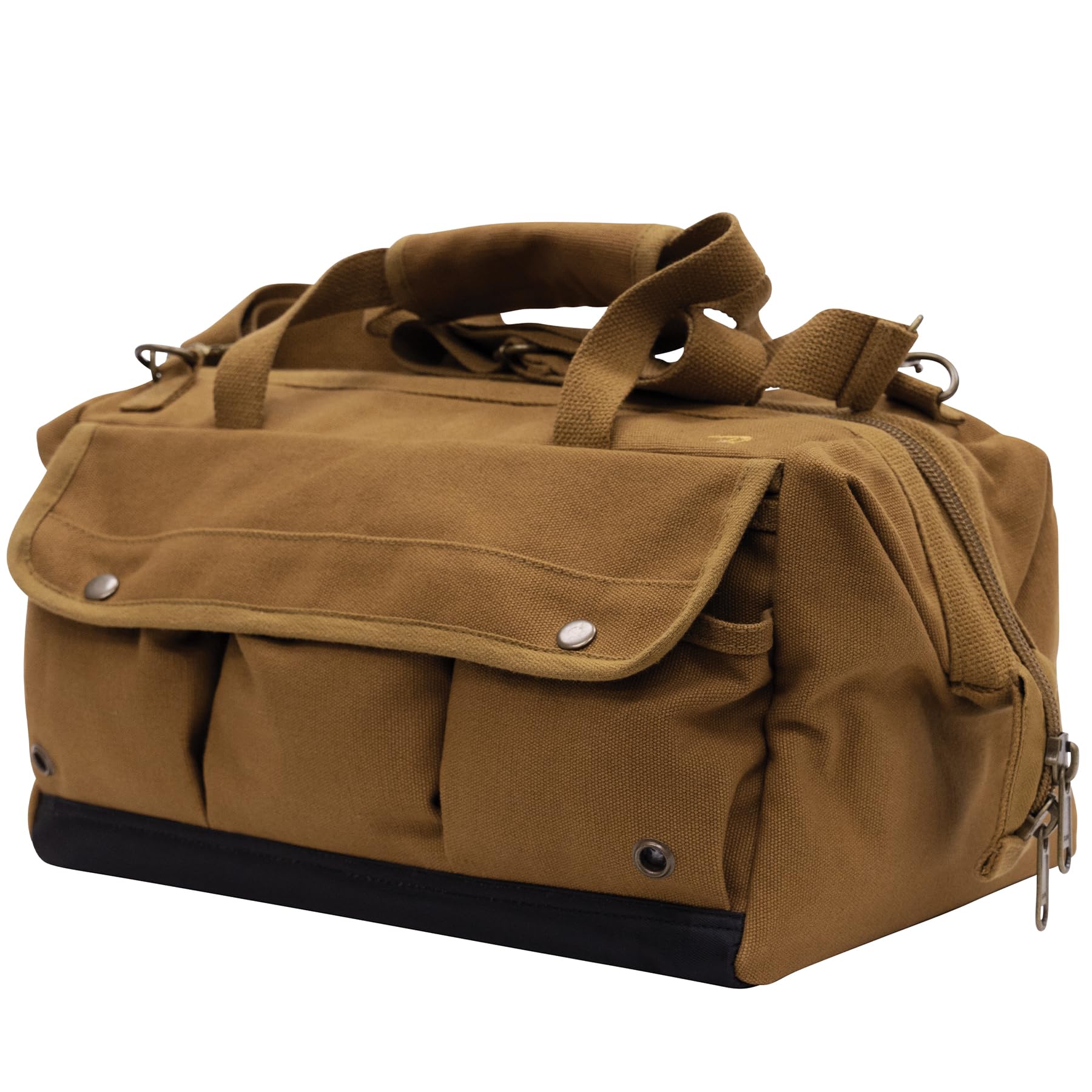 Sac à outils de rénovateur Rothco marron pour rangement et transport de 26 outils