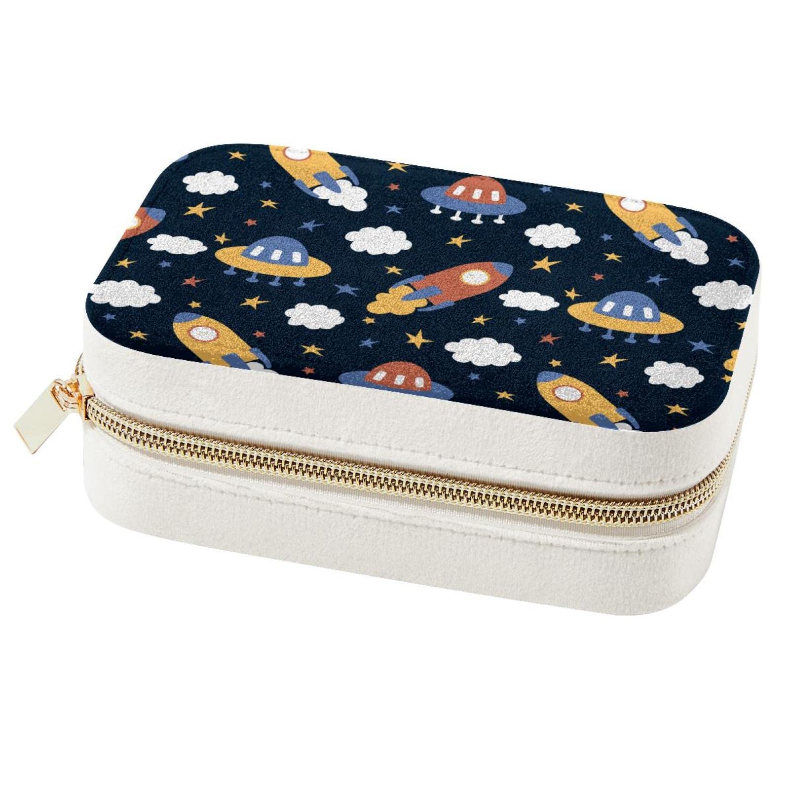 Boîte à bijoux portable à offrir pour filles et femmes qui aiment voyager