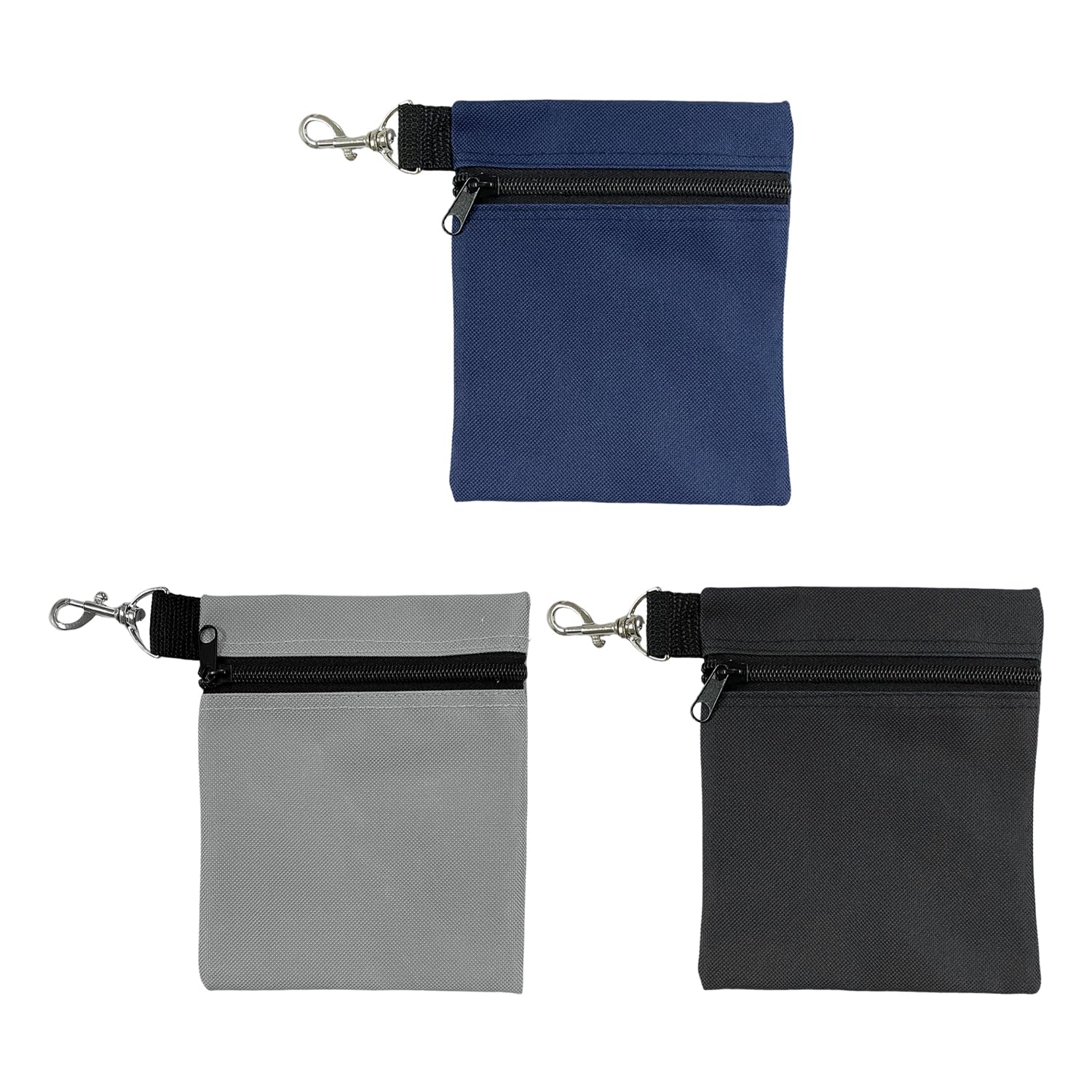 3 Piezas De Bolsa De Memoria De Golf, Bolsillo Portátil De Cola De Golf, Bolso De Oxford-Fabric, Bolsa De Almacenamiento Multipropósito.