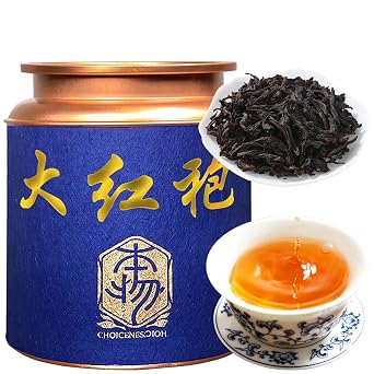 CHADUO Dahongpao Oolong Tea Loose Leaf Wuyi Da Hong Pao Big Red Robe Oolong Tea Fujian Wuyi Mountain Core Area Natural Orchid Fragrance Grade AAA 4.23oz/120g