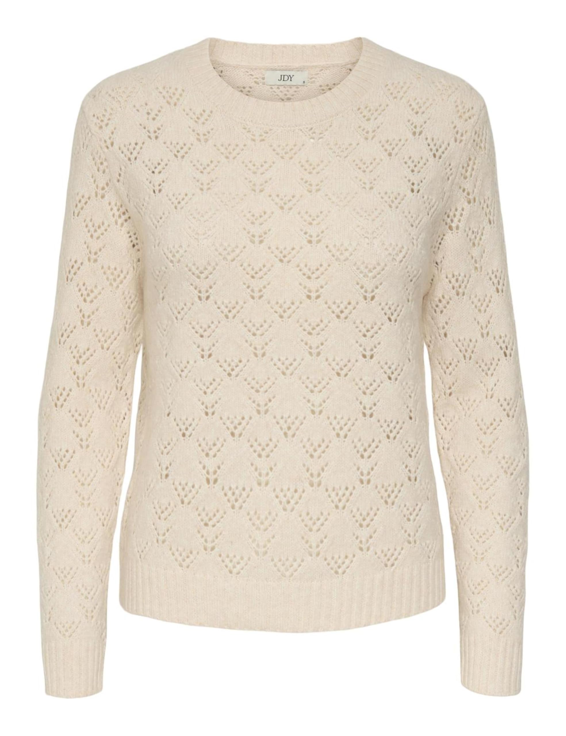 JDY Damen Jdyamanda Life L/S O-Neck Pullover KNT