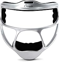 Vista 15 de Champion Sports Ultralight Magnesium Softball Fielder’s Mask – Youth & Adult Sizes, 8oz Lightweight Protective Face Guard