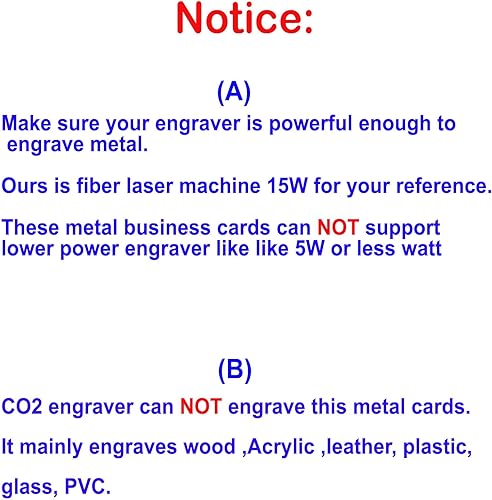 Miniatura 5 de 100 placas de metal de aleación de aluminio de 3.4 x 2.13 x 0.008 pulgadas para grabado láser (azul, blanco, delgado)